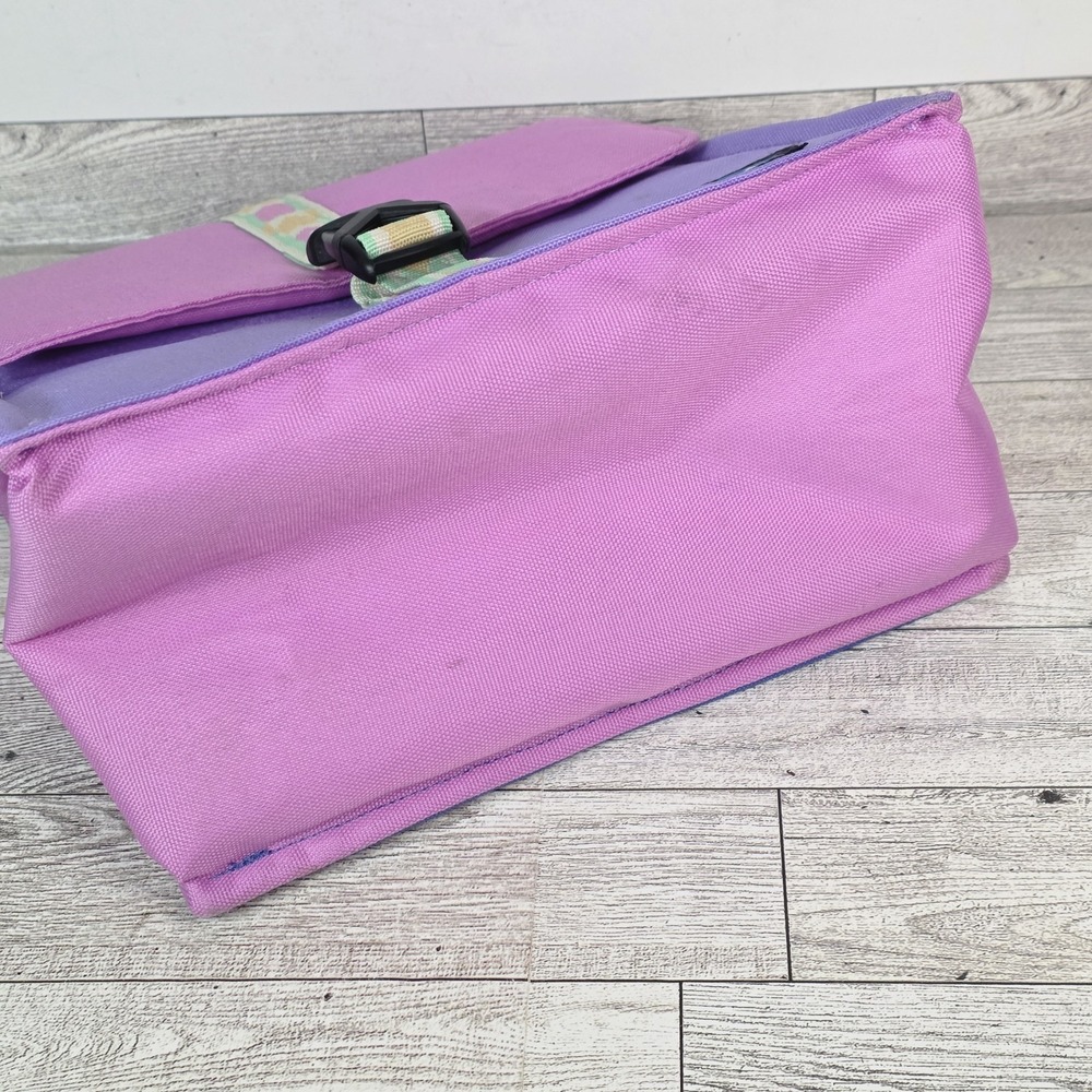 KAVU Insulated Padded Lunch Sack Leak Proof Meal Bag Pink Purple - Picture 6 of 11